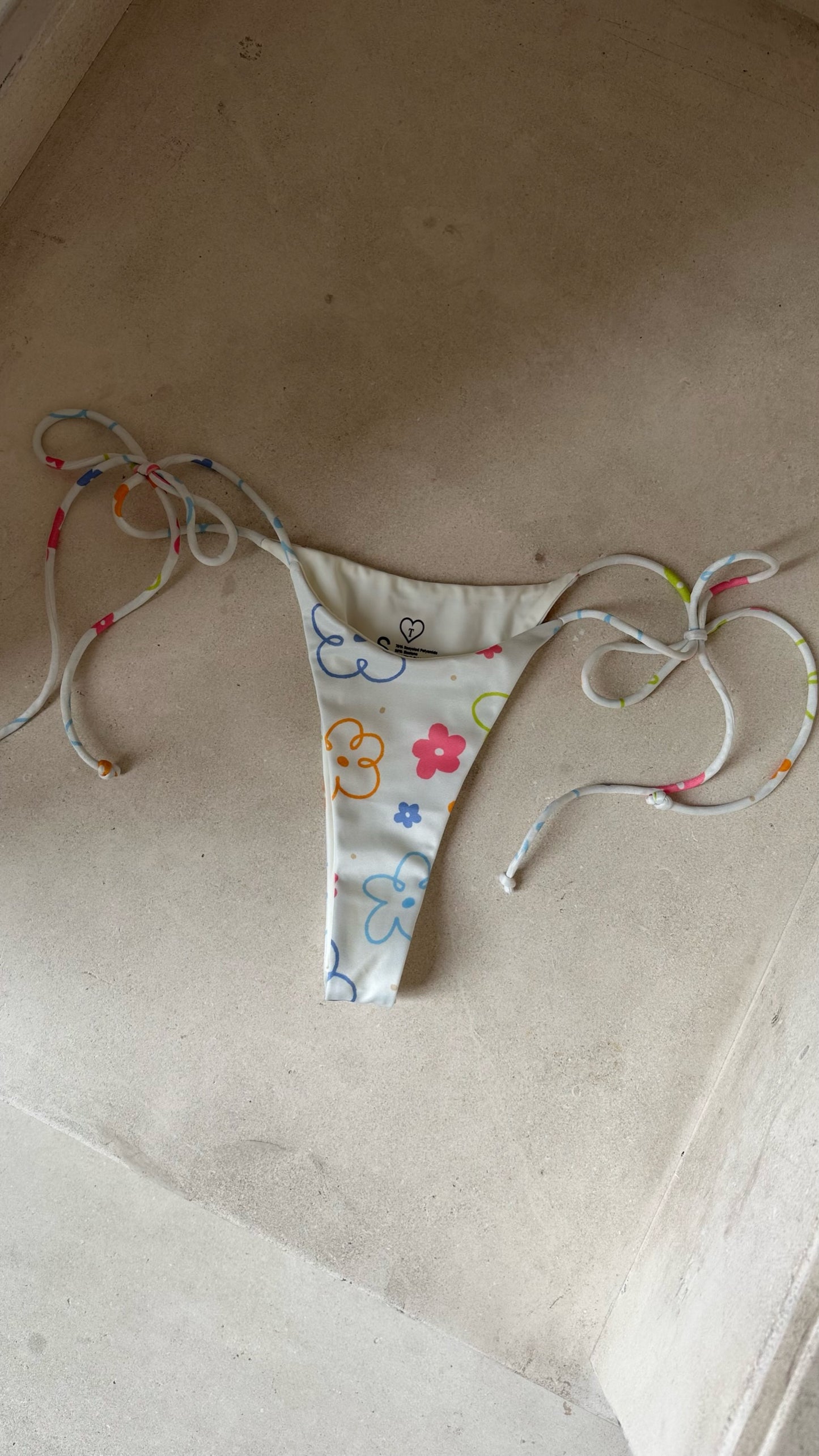 Amalfi string bikini bottom