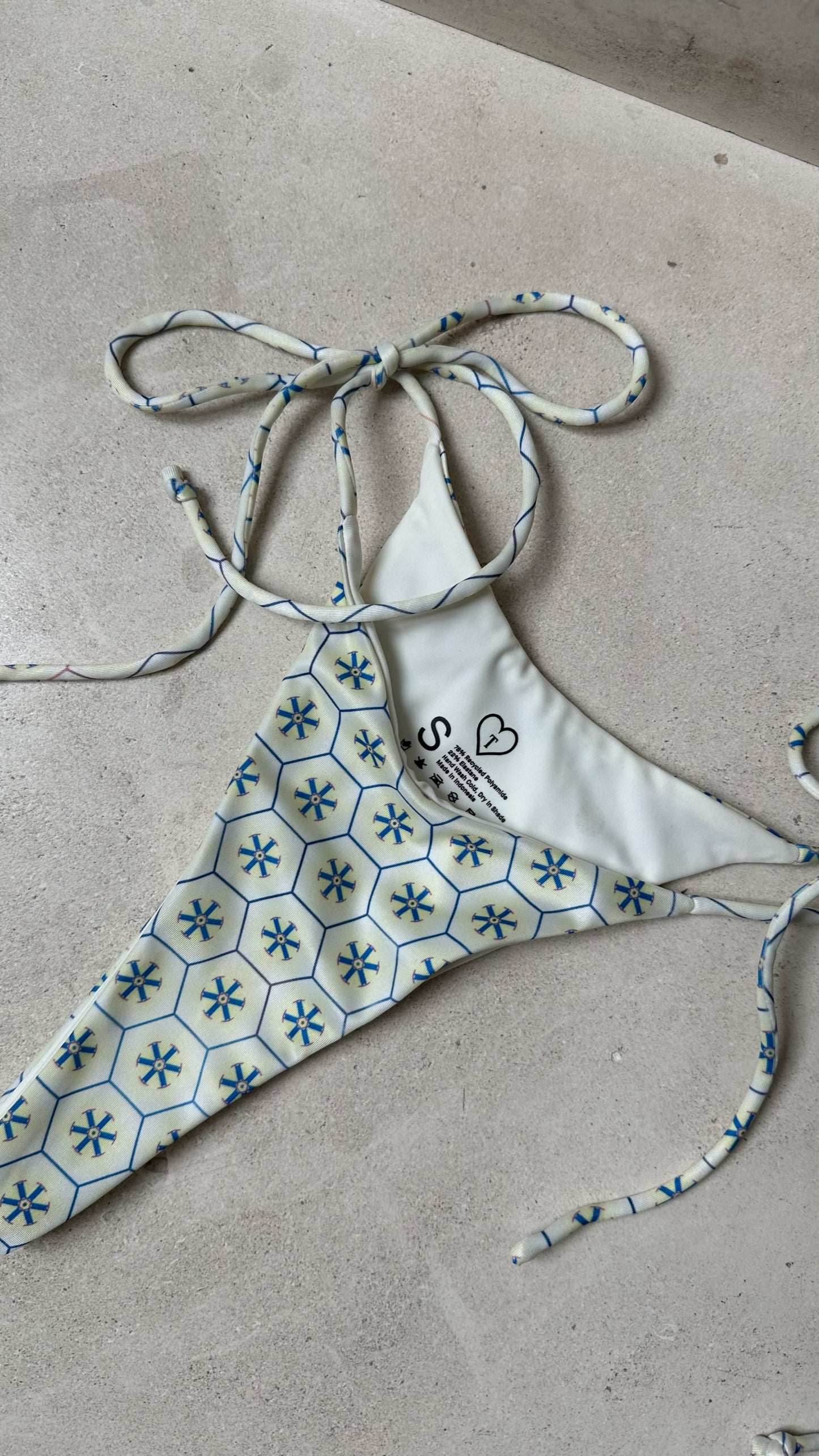 Sorrento string bikini bottom