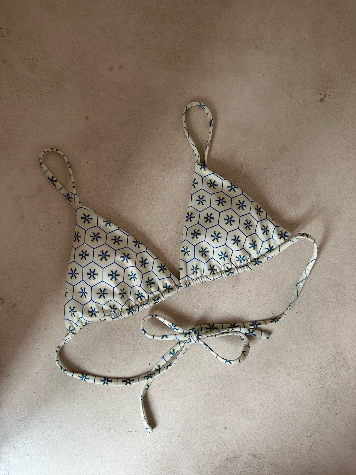 Sorrento triangle bikini top