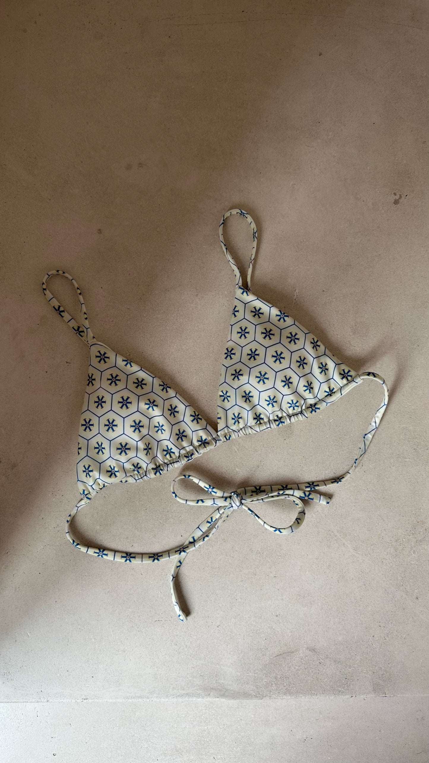 Sorrento triangle bikini top